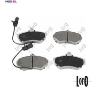 BRAKE PAD SET DISC BRAKE 231-01-034 FOR VW SEAT AUDI A4/B5/B6/B7/Convertible