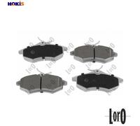 BRAKE PAD SET DISC BRAKE 231-01-035 FOR CITROËN KFV /KFU 1.4L HFX 1.1L 4cyl C3 I