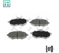 BRAKE PAD SET DISC BRAKE 231-01-035 FOR CITROËN KFV /KFU 1.4L HFX 1.1L 4cyl C3 I