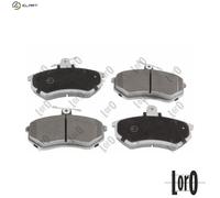 BRAKE PAD SET DISC BRAKE 231-01-038 FOR AUDI CABRIOLET/B3 100/C2 200 A4/B5 90