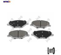 BRAKE PAD SET DISC BRAKE 231-01-040 FOR SKODA FABIA/II/Combi VW CGPB 1.2L 3cyl