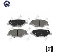 BRAKE PAD SET DISC BRAKE 231-01-040 FOR SKODA FABIA/II/Combi VW CGPB 1.2L 3cyl