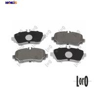 BRAKE PAD SET DISC BRAKE 231-01-042 FOR MERCEDES-BENZ M 166.940 1.4L 4cyl