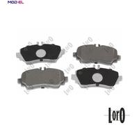 BRAKE PAD SET DISC BRAKE 231-01-042 FOR MERCEDES-BENZ M 166.940 1.4L 4cyl