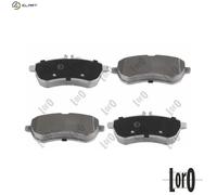 BRAKE PAD SET DISC BRAKE 231-01-043 FOR MERCEDES-BENZ C-CLASS/T-Model SLK SLC