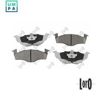 BRAKE PAD SET DISC BRAKE 231-01-051 FOR SKODA FABIA/II/Combi VW POLO/III/Van