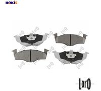 BRAKE PAD SET DISC BRAKE 231-01-051 FOR SKODA FABIA/II/Combi VW POLO/III/Van
