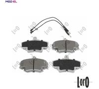 BRAKE PAD SET DISC BRAKE 231-01-054 FOR RENAULT 11 SUPER 25 18/Variable 19/II
