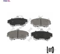 BRAKE PAD SET DISC BRAKE 231-01-059 FOR MITSUBISHI VOLVO 4G93 1.8LF9Q2 1.9L