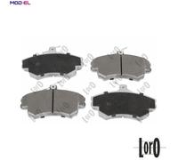 BRAKE PAD SET DISC BRAKE 231-01-059 FOR MITSUBISHI VOLVO 4G93 1.8LF9Q2 1.9L