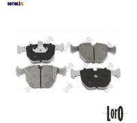 BRAKE PAD SET DISC BRAKE 231-01-060 FOR BMW 5/E39/X 7/E38 X3/E83 X5/E53 M52B20