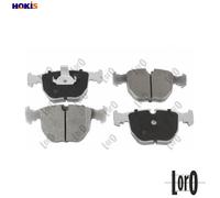 BRAKE PAD SET DISC BRAKE 231-01-060 FOR BMW 5/E39/X 7/E38 X3/E83 X5/E53 M52B20