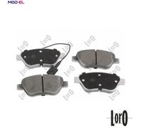 BRAKE PAD SET DISC BRAKE 231-01-064 FOR FIAT SIENA BRAVO/II STILO/VAN/Multi 1.4L