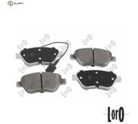 BRAKE PAD SET DISC BRAKE 231-01-064 FOR FIAT SIENA BRAVO/II STILO/VAN/Multi 1.4L