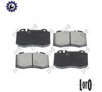 BRAKE PAD SET DISC BRAKE 231-01-074 FOR MERCEDES-BENZ OM 612.963 2.7L 5cyl 3.2L