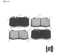 BRAKE PAD SET DISC BRAKE 231-01-074 FOR MERCEDES-BENZ OM 612.963 2.7L 5cyl 3.2L