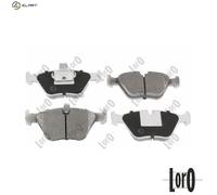 BRAKE PAD SET DISC BRAKE 231-01-076 FOR BMW M47D20 2.0L 4cyl 5 E39 M57D25 2.5L