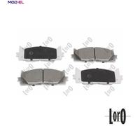 BRAKE PAD SET DISC BRAKE 231-01-081 FOR LEXUS TOYOTA 2AR-FXE 2.5L 4cyl ES 3.5L