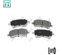BRAKE PAD SET DISC BRAKE 231-01-083 FOR TOYOTA 1ND-TV 1.4L 2ZZ-GE 1.8L 4cyl