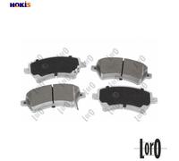BRAKE PAD SET DISC BRAKE 231-01-083 FOR TOYOTA 1ND-TV 1.4L 2ZZ-GE 1.8L 4cyl