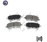 BRAKE PAD SET DISC BRAKE 231-01-083 FOR TOYOTA 1ND-TV 1.4L 2ZZ-GE 1.8L 4cyl