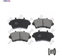 BRAKE PAD SET DISC BRAKE 231-01-087 FOR RENAULT MASTER/II/Platform/Chassis/Van