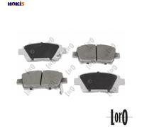 BRAKE PAD SET DISC BRAKE 231-01-092 FOR TOYOTA YARIS/VERSO/VAN COROLLA/Verso IQ