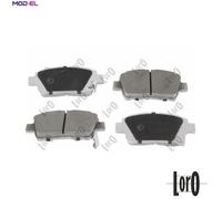 BRAKE PAD SET DISC BRAKE 231-01-092 FOR TOYOTA YARIS/VERSO/VAN COROLLA/Verso IQ