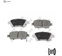 BRAKE PAD SET DISC BRAKE 231-01-092 FOR TOYOTA YARIS/VERSO/VAN COROLLA/Verso IQ