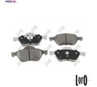 BRAKE PAD SET DISC BRAKE 231-01-096 FOR RENAULT CLIO/III SCÉNIC MEGANE/Van 1.5L