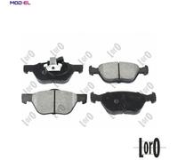 BRAKE PAD SET DISC BRAKE 231-01-097 FOR ALFA ROMEO FIAT LANCIA 2.0L 4cyl 2.4L