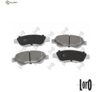 BRAKE PAD SET DISC BRAKE 231-01-098 FOR PEUGEOT CITROËN TOYOTA AYGO/Van 1.0L 108