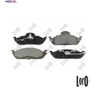 BRAKE PAD SET DISC BRAKE 231-01-099 FOR MERCEDES-BENZ M 111.977 2.3L 4cyl 2.7L