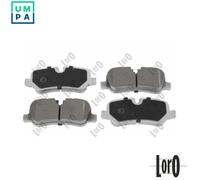 BRAKE PAD SET DISC BRAKE 231-01-100 FOR LAND ROVER DISCOVERY/III/VAN/IV RANGE