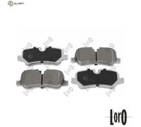 BRAKE PAD SET DISC BRAKE 231-01-100 FOR LAND ROVER DISCOVERY/III/VAN/IV RANGE