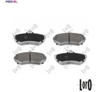 BRAKE PAD SET DISC BRAKE 231-01-101 FOR VW GOLF/III/Cabriolet 2E/ADY/ABA 2.0L