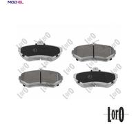 BRAKE PAD SET DISC BRAKE 231-01-101 FOR VW GOLF/III/Cabriolet 2E/ADY/ABA 2.0L