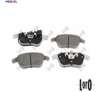 BRAKE PAD SET DISC BRAKE 231-01-102 FOR VW SEAT AUDI CCZB/CCZA/CCZC/CCTA 2.0L Q3