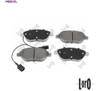 BRAKE PAD SET DISC BRAKE 231-01-103 FOR FIAT BRAVO/II STILO/VAN/Multi/Wagon 1.7L