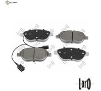 BRAKE PAD SET DISC BRAKE 231-01-103 FOR FIAT BRAVO/II STILO/VAN/Multi/Wagon 1.7L