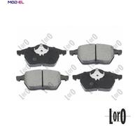 BRAKE PAD SET DISC BRAKE 231-01-107 FOR VW SEAT FORD ATM/ADY 2.0L AWC/AJH 1.8L