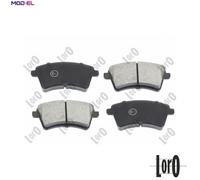 BRAKE PAD SET DISC BRAKE 231-01-110 FOR RENAULT KANGOO/Express/GRAND/II/BE/BOP
