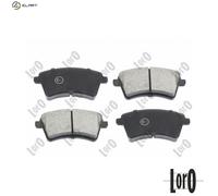 BRAKE PAD SET DISC BRAKE 231-01-110 FOR RENAULT KANGOO/Express/GRAND/II/BE/BOP