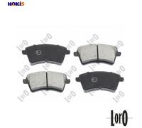 BRAKE PAD SET DISC BRAKE 231-01-110 FOR RENAULT KANGOO/Express/GRAND/II/BE/BOP