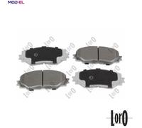 BRAKE PAD SET DISC BRAKE 231-01-118 FOR TOYOTA YARIS/Hatchback/Van COROLLA 1.3L