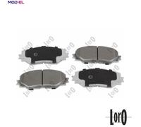 BRAKE PAD SET DISC BRAKE 231-01-118 FOR TOYOTA YARIS/Hatchback/Van COROLLA 1.3L