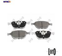 BRAKE PAD SET DISC BRAKE 231-01-122 FOR FORD TRANSIT/CONNECT FIESTA/V FOCUS 1.8L