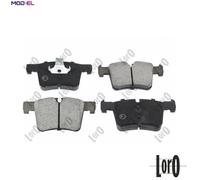 BRAKE PAD SET DISC BRAKE 231-01-123 FOR BMW 4/Gran/Turismo/F3/X/F26/F32/F82