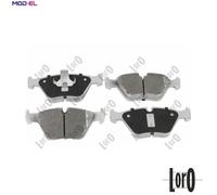 BRAKE PAD SET DISC BRAKE 231-01-125 FOR MG BMW Z4/Roadster/E85/E86 X3/E83 2.5L