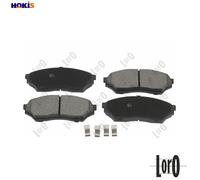BRAKE PAD SET DISC BRAKE 231-01-126 FOR MITSUBISHI PAJERO/PININ 4G93 1.8L 4cyl